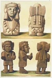 Aztekische Idole, Mexiko